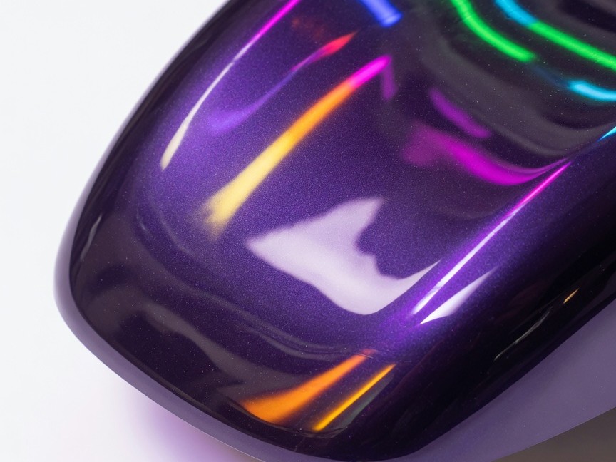 Metallic PU on steel